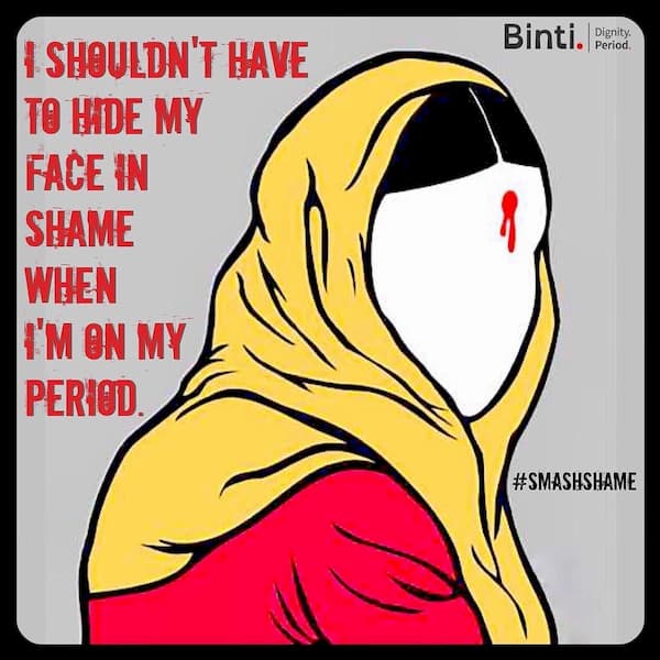 hiding my period